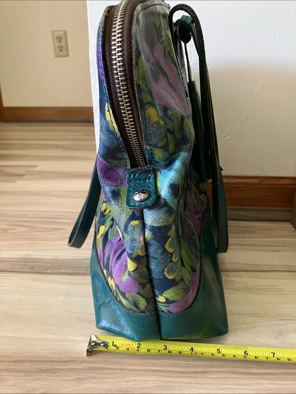 PATRICIA NASH LEATHER TOTE HANDBAG EXCELLENT CONDITION